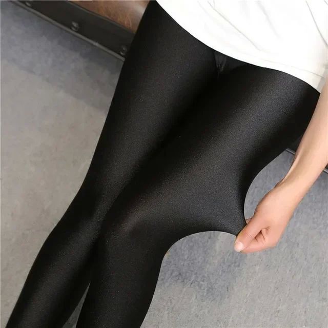 Lady Push Up Slim Leggings Fashion New Style Shine Legging G