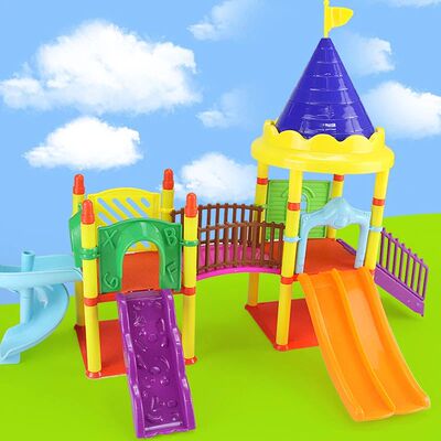 For Barbie Doll Accessories Playground Park Amusement Equipm