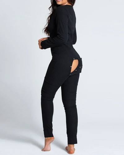 2023 autumn winter Women Pajamas Y2k Long Sleeve Jumpsuits S