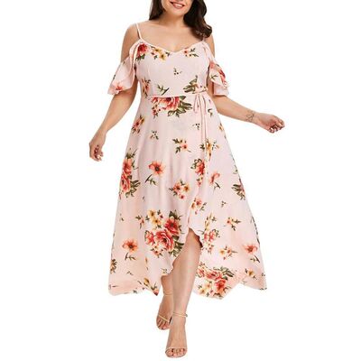 Large Size 2024 Summer Dress for Women Plus Size Beach Vacat