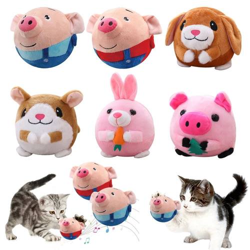 Electronic Pet Dog Toys Music Vibration Bouncing Ball Bite P