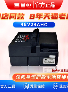 星恒锂电池48V24Ah电动车锂电池适用于各大品牌动车锂电瓶48V