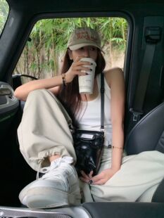 2025新品爆款rockstar灰色字母尼龙鸭舌帽子女夏季软顶棒球帽男潮