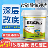 过硫酸氢钾改底片复合盐水产养殖改底净水王鱼塘底改除臭消毒杀菌