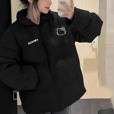 秋冬加厚上衣女棉袄情侣装潮流