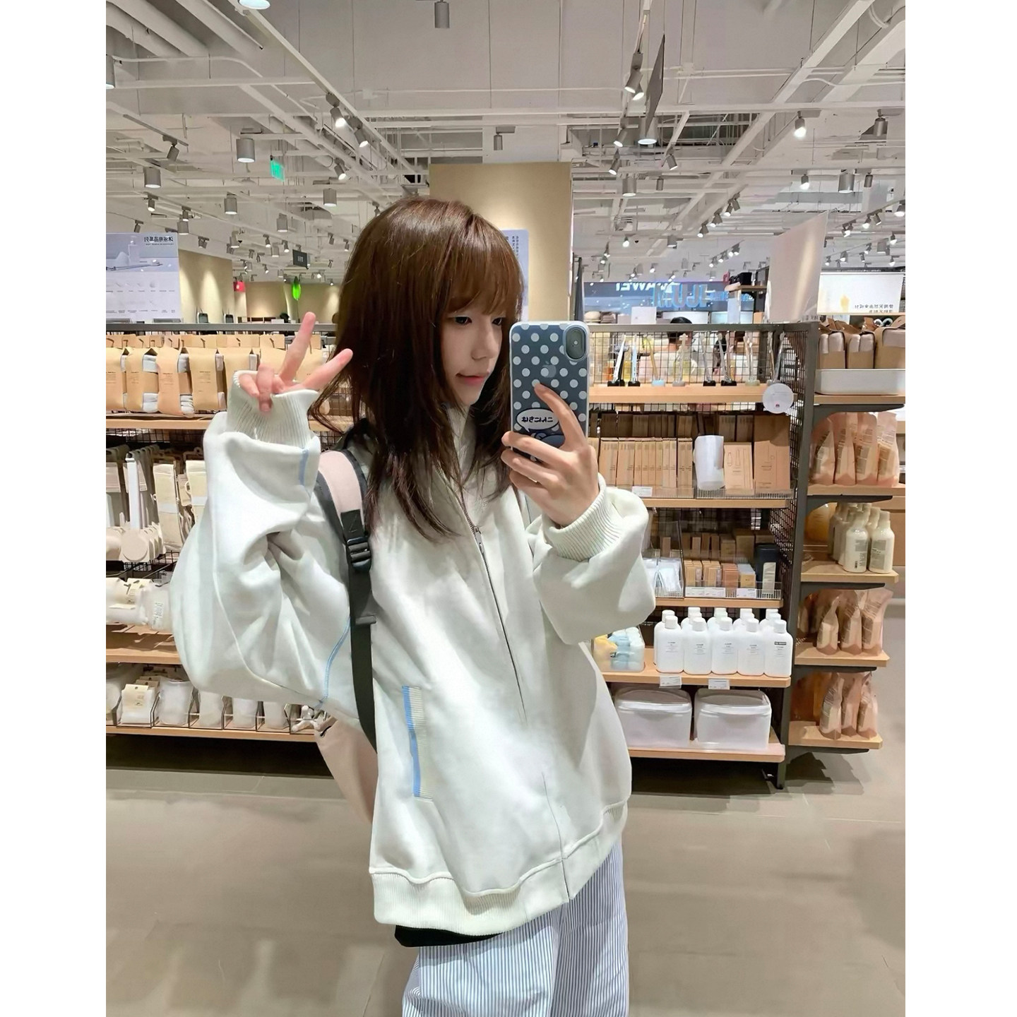 卫衣棒球服外套女2026秋冬季新款韩系学院运动风宽松学生薄款开衫