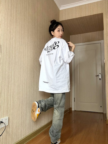 短袖韩版夏季印花纯棉男女