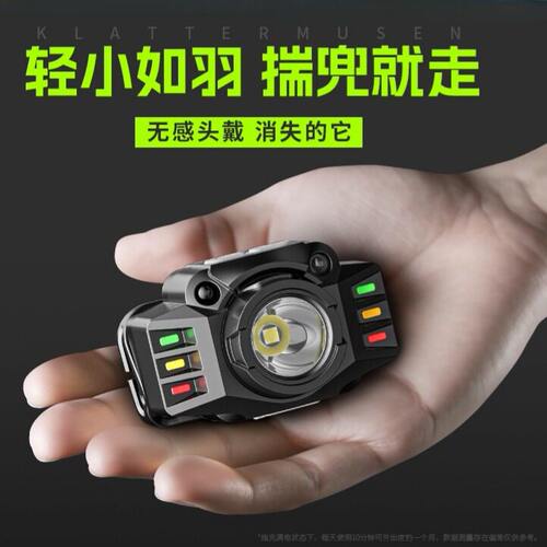 头灯钓鱼专用强光超亮充电头戴式