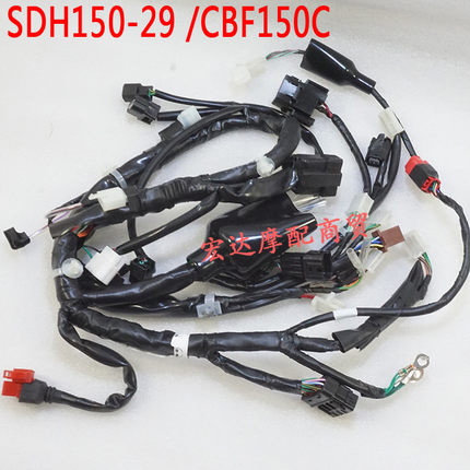 适用于新大洲本田SDH150-29/CBF150C主电缆 全车线路 主电路线束