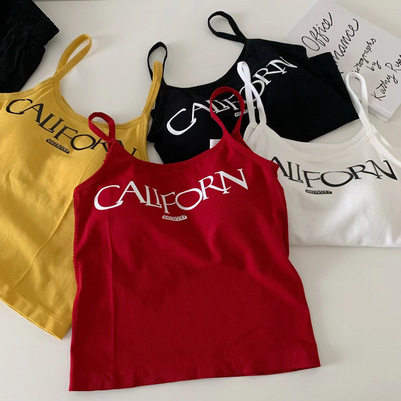 纯欲辣妹风吊带背心女夏季