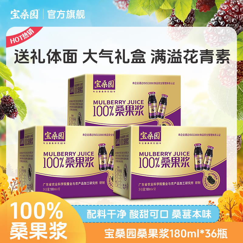 活动套餐桑果浆无添加剂浓浆