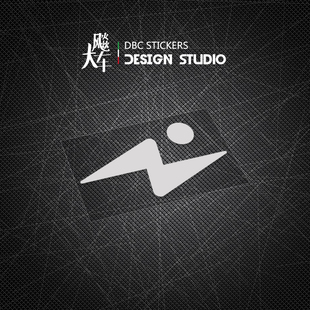 factor 前叉logo 图标贴纸 公路车自行车周边装饰创意贴花