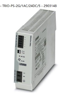 菲尼克斯直插式连接电源 - TRIO-PS-2G/1AC/24DC/5 - 2903148
