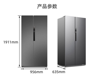 620 美菱 609WPCX BCD 621双变频一级能效对开门超薄 MeiLing