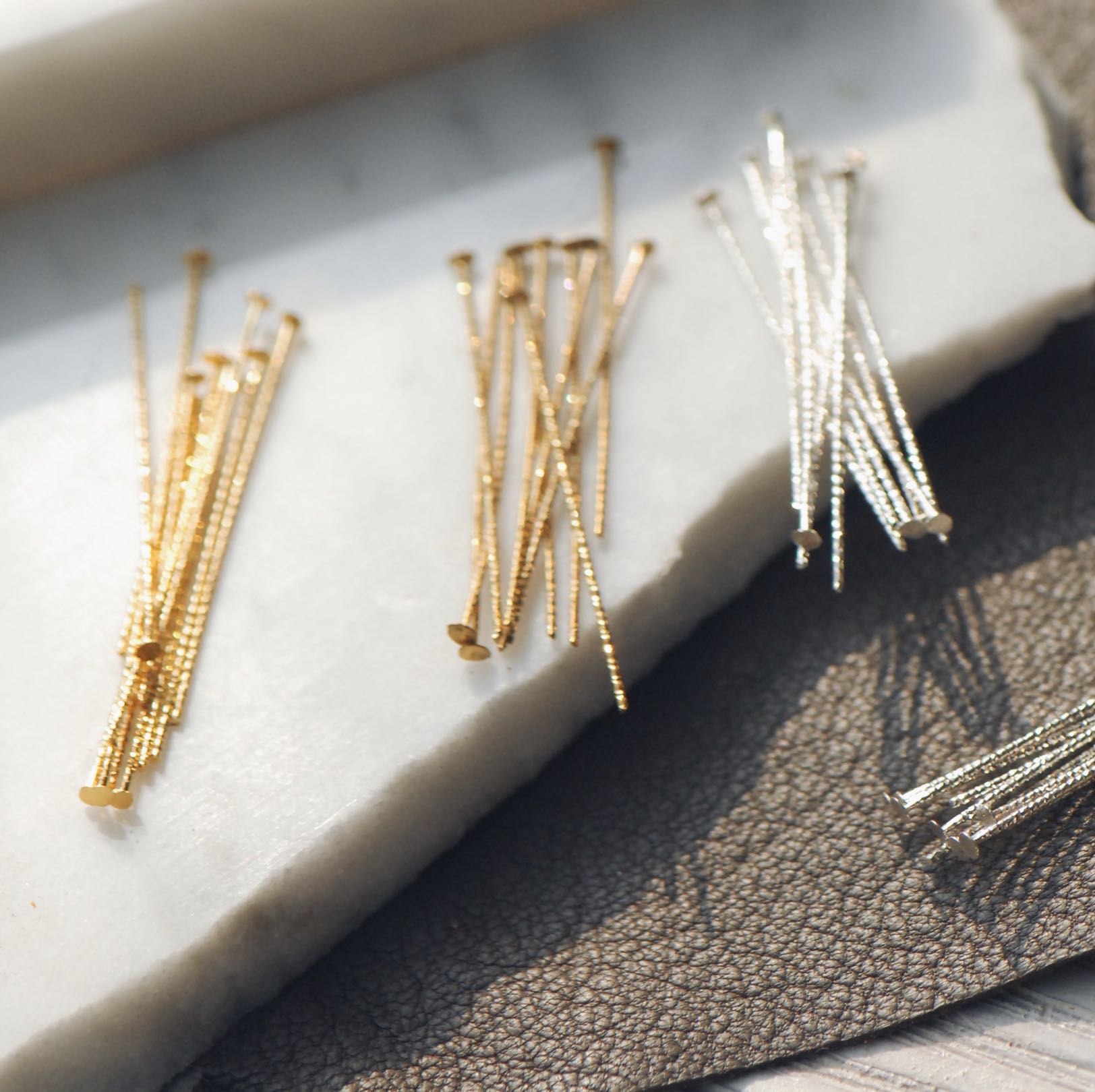 diy电镀黄铜麻花连接件金银