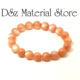 天然石 DSz 包邮 手链 情人节礼物 橙色月光石手串 13.5mm
