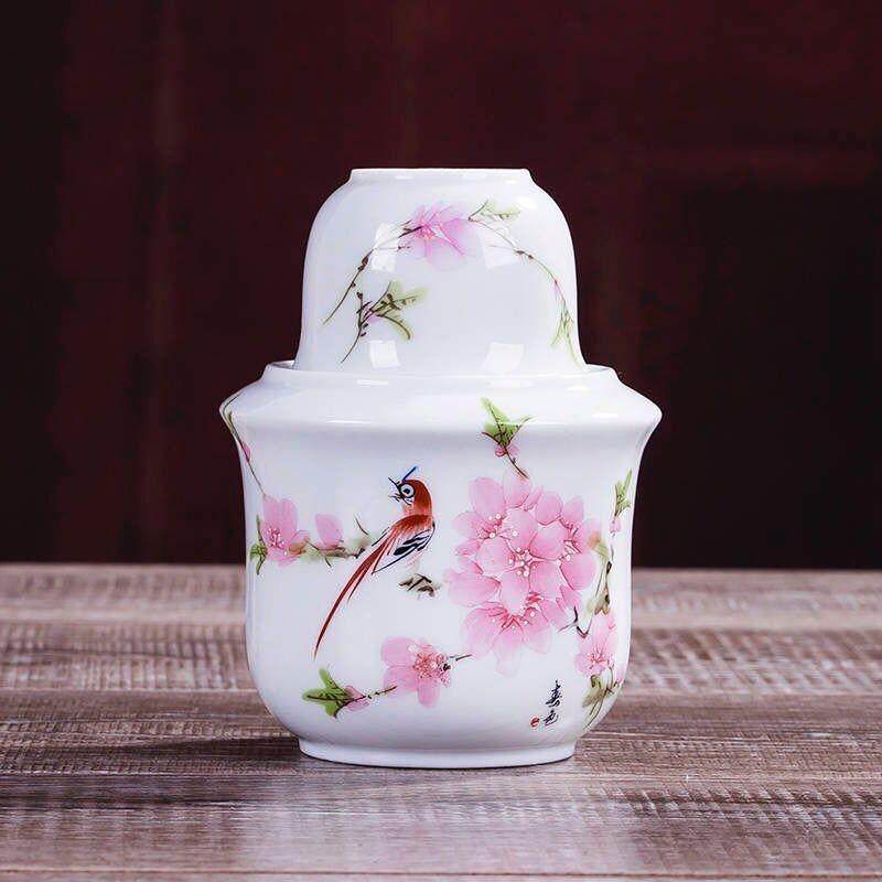 陶瓷温酒器酒具套装烫酒壶家用热暖酒壶分酒壶中式壶黄酒白酒杯,餐饮具,啤酒杯,淘宝优惠券,粉丝福利购,淘宝优惠卷