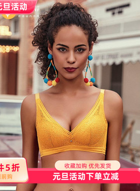 纤妍专柜收副乳上托小胸聚拢女文胸薄模杯防空杯内衣BW0392