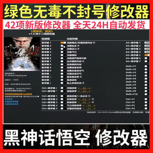 黑神话悟空修改器辅助软件工具黑悟空存档修改器24小时自动发货