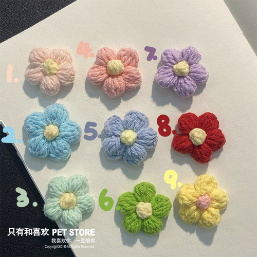 手工宠物狗狗bb夹泰迪马尔济斯约克夏比熊碎毛夹碎发夹卡头饰 - 封面