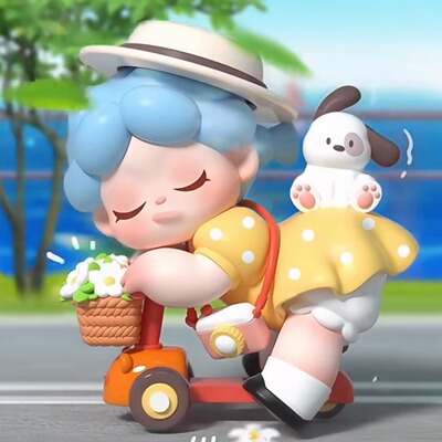 正版 Wendy三代盲盒当我和你在一起系列手办女摆件礼物确认款