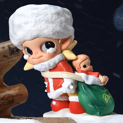 POPMART泡泡玛特Zsiga收礼物的冬天系列手办盲盒玩具圣诞节礼物