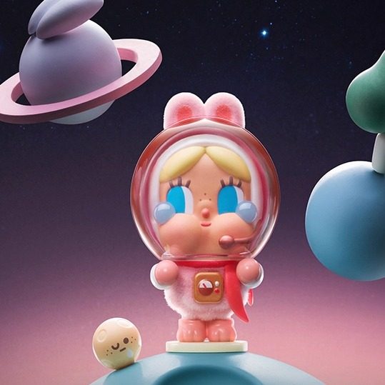 POPMART泡泡玛特CRYBABY哭娃出走的月亮系列手办盲盒摆件礼物图片