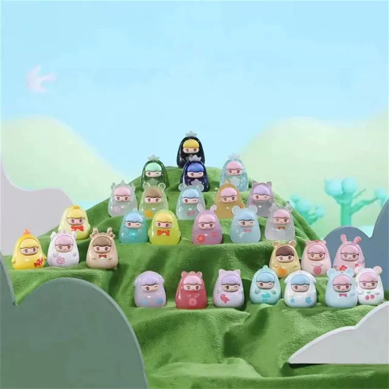【拆盒】幸运小团子萌粒盲袋潮玩摆件