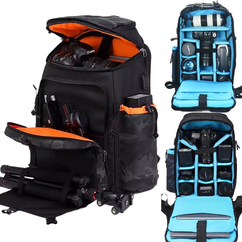전문 방수 배낭 사진 가방 드론 카메라 가방 올인원 가방 안정기 17 인치 노트북 대용량