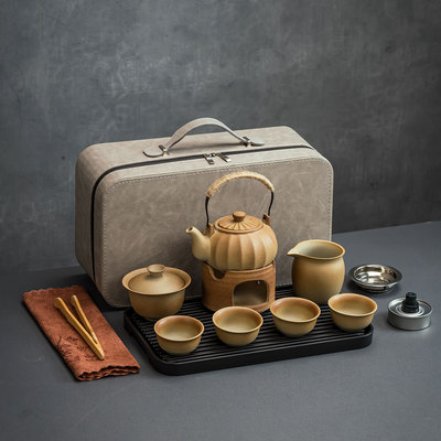 慢吧旅行茶具商务礼品定制印logo