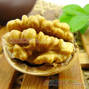 25年新货原色薄皮核桃500g新疆特产核桃仁非纸皮核桃无漂白坚果