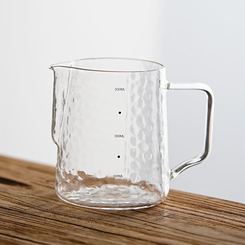 刻度分享壶手冲咖啡壶高硼硅玻璃