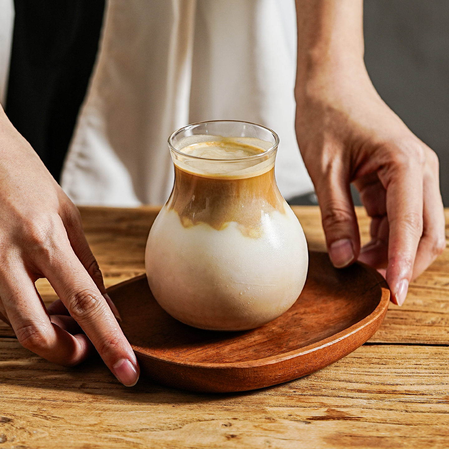 巢牧dirty玻璃特调咖啡杯家用