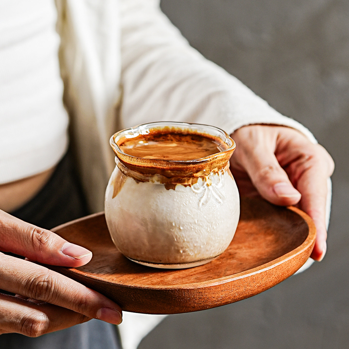 dirty咖啡猪口杯高颜值拉花澳白拿铁复古锤纹高硼硅玻璃主人杯子,餐饮具,咖啡杯,淘宝优惠券,粉丝福利购,淘宝优惠卷