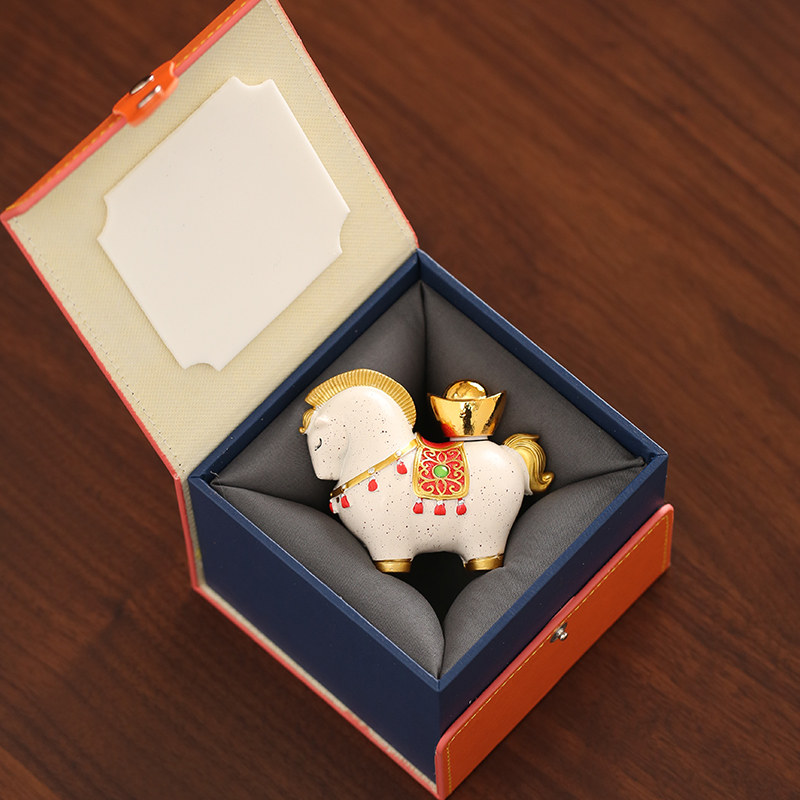 创意马中国风礼品套装定制公司商务活动店铺开业乔迁伴手礼礼物