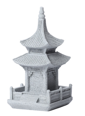 假山亭子宝塔灯笼园艺仿真小摆件微景观鱼缸盆景造景布景装饰配件