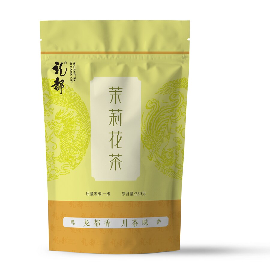 龙都茉莉花茶一级浓香型龙都香茗口粮茶四川自贡荣县茶叶自己喝