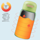 316儿童保温杯带吸管高颜值可爱幼儿园男女宝水杯大容量便携水壶