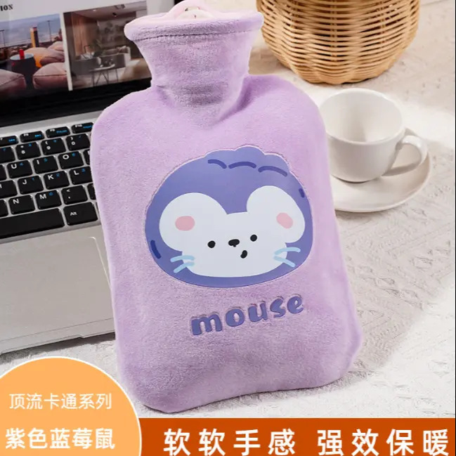 可爱热水袋注水暖水袋女学生被窝专用暖宫暖脚灌水暖手宝2025新款