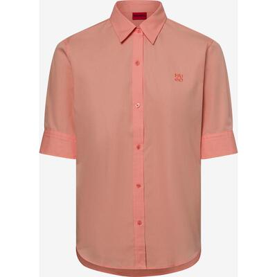 代购Hugo Boss女士衬衫透气抗皱棉质短袖休闲日常衬衣爆款简约