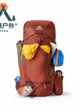 Gregory格里高利baltoro穿岳热销砖红色b65/b75登山包男款大容量