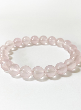 粉晶手链女马达加斯加粉水晶