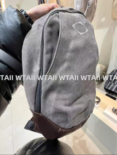 MSCHF自制 韩版潮牌小众设计菱形撞色拼接休闲百搭运动双肩背包