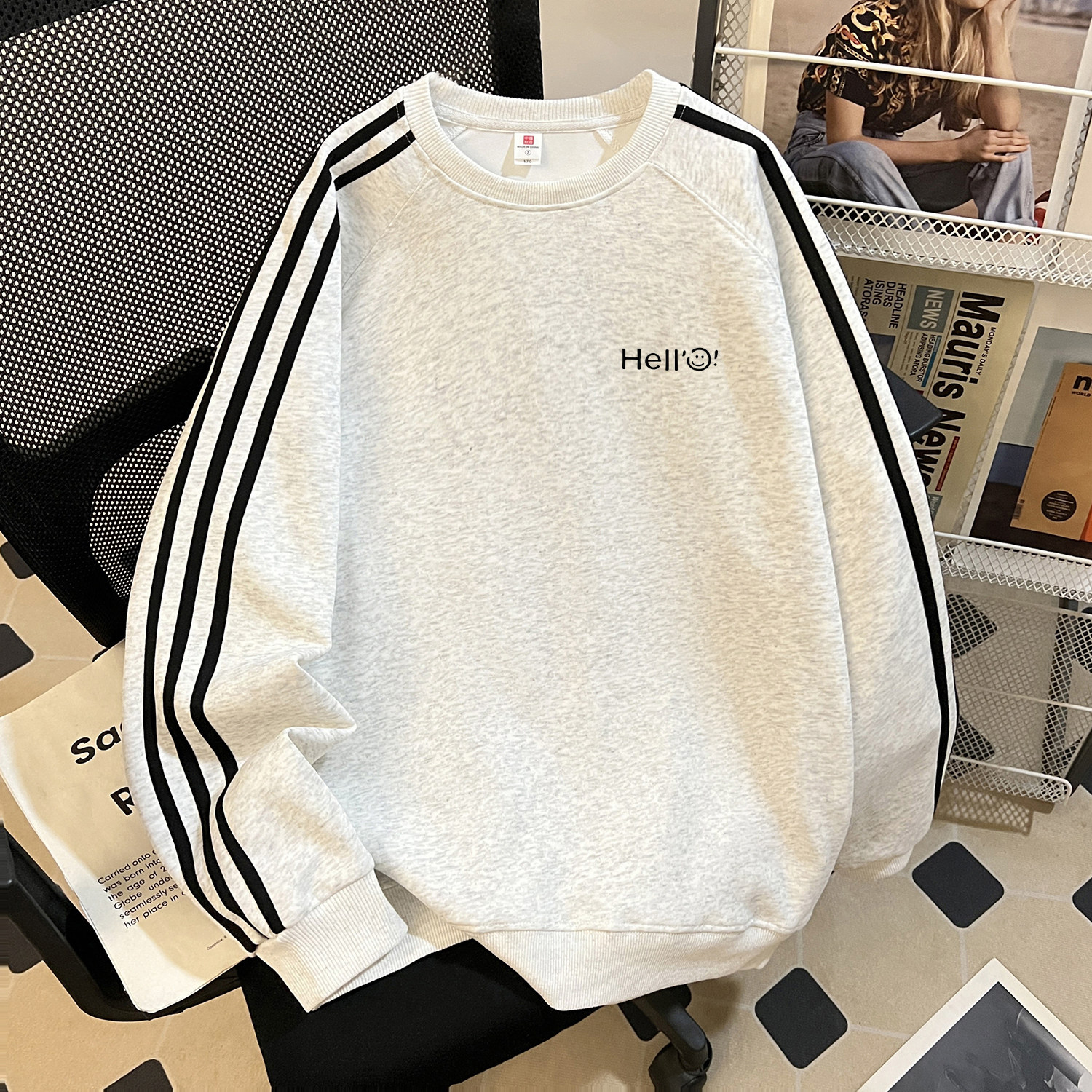 女童卫衣春秋新款洋气儿童秋季衣服女孩休闲圆领上衣外穿可爱秋装