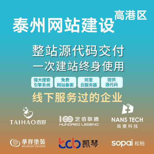 泰州高港区网站建设开发定制 公司企业搭建设计官网 外贸站架设