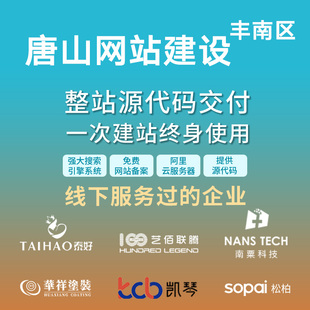 唐山丰南区网站建设开发定制 企业网站搭建设计官网 外贸站架设