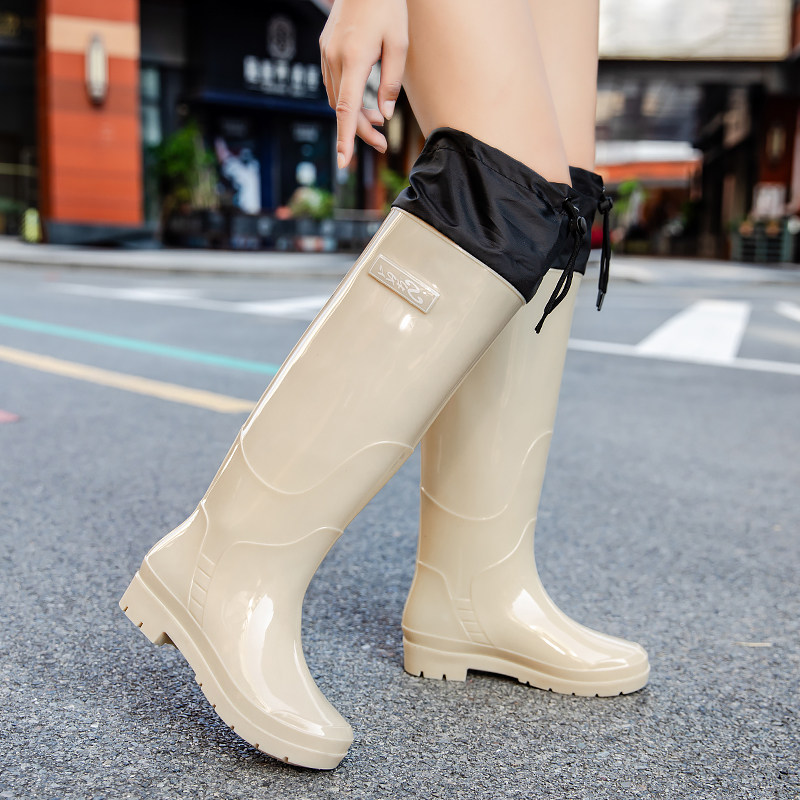 特高筒雨鞋女款夏2026新款成人加长过膝雨靴防水防滑时尚胶鞋水鞋