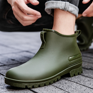特大码雨鞋男女款2026新款时尚低帮雨靴厨房防滑水鞋胶鞋雨天涉水