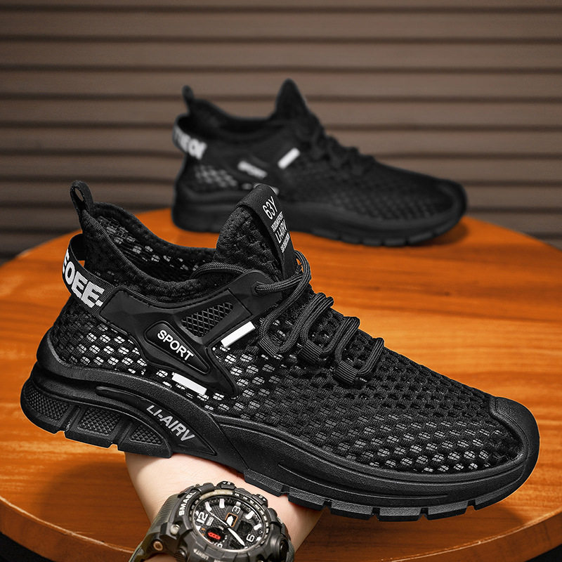 青岛福客来女鞋代工厂2026夏季男士厚底老爹鞋eva透气网面运动鞋,流行男鞋,网面鞋,淘宝优惠券,粉丝福利购,淘宝优惠卷