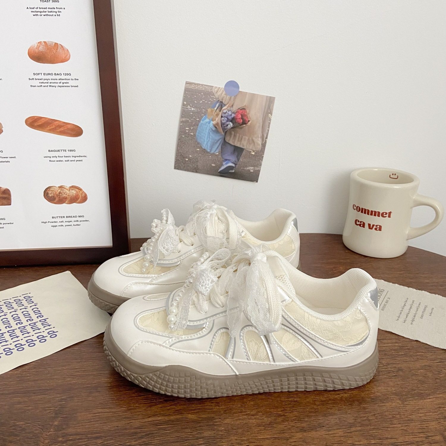 青岛福客来女鞋代工厂小白鞋女夏季女鞋网面透气网鞋配裙子的鞋子,女鞋,休闲板鞋,淘宝优惠券,粉丝福利购,淘宝优惠卷